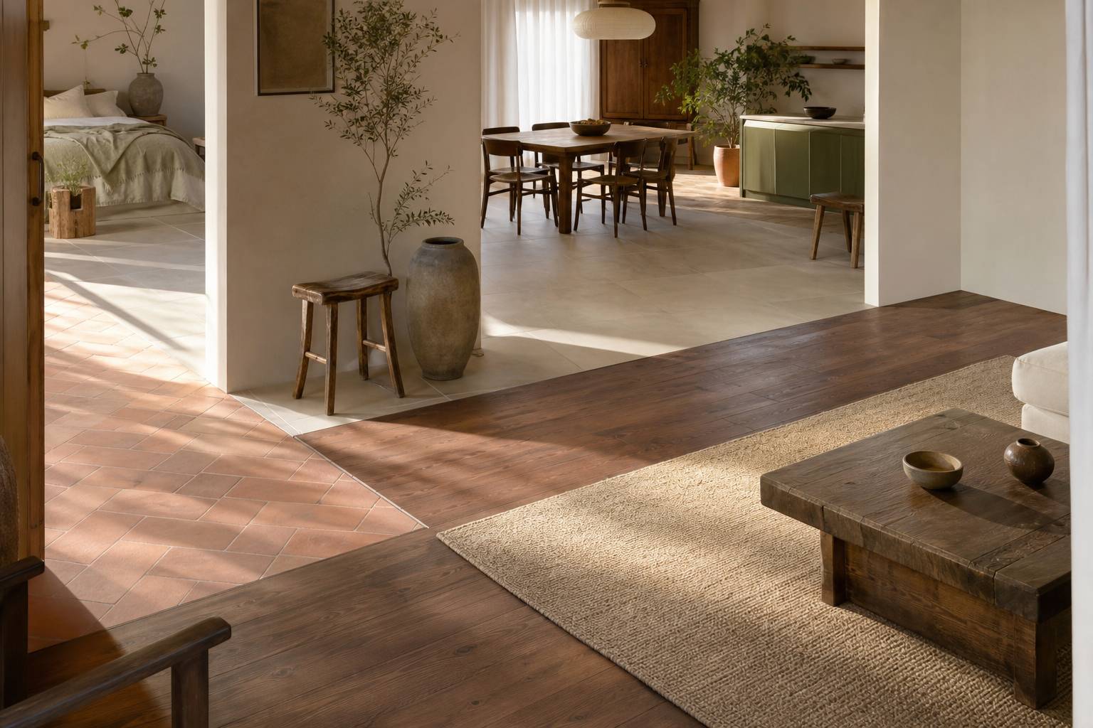Pavimenti casa: materiali a confronto per ogni ambiente, Come confrontare i materiali dei pavimenti di