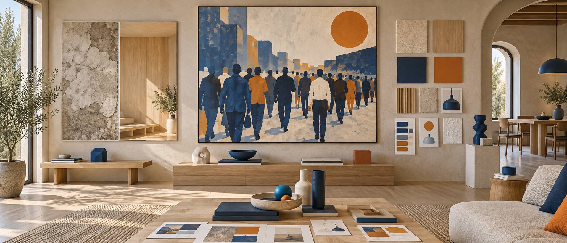 Illustration éditoriale du sujet : Il Quarto Stato di Pellizza da Volpedo: significato
